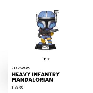 Heavy Infantry Mandalorian Funko Pop